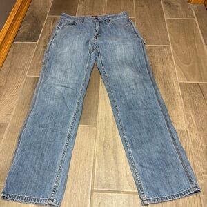 Ridgecut Toughwear Carpenter Jeans Men’s 32x34 Blue Denim Workwear Utility